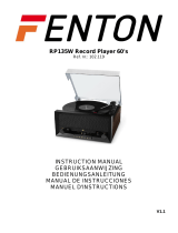 Fenton RP135W Handleiding