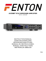 Fenton AV550BT Handleiding