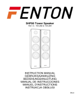 Fenton SHF80 Handleiding