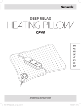 Sensede CP40 Deep Relax Heating Pillow Handleiding
