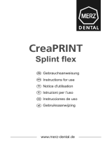 MERZ DENTAL CreaPRINT Splint Flex Dental Resin Handleiding