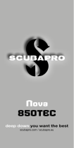 Scubapro Nova 850 Handleiding