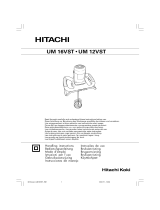 Hitachi Koki um 12vst Handleiding
