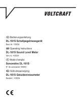 VOLTCRAFT DL-161S Handleiding