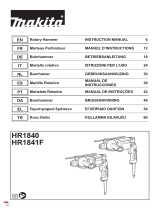 Makita HR1840 Rotary Hammer Handleiding