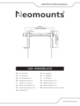 Neomounts LED-W600BLACK Handleiding