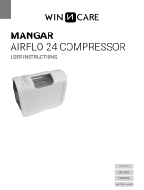 Winncare CD0100-24 MANGAR Airflo 24 Compressor Handleiding