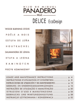 Panadero DELICE EcoDesign Wood Burning Stove Handleiding