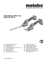 Metabo PowerMaxx SGS 12 Q Handleiding