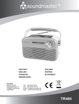 Soundmaster TR480 Handleiding