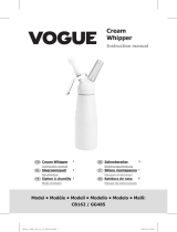 Vogue CB162 Handleiding