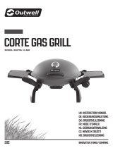 Outwell 650796 CORTE GAS GRILL Handleiding