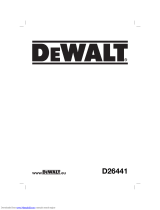 DeWalt D26441 Handleiding