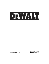DeWalt DWS520KT de handleiding