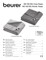 Beurer HD 150 XXL Cosy Taupe Heated Overblanket Handleiding
