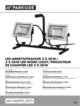 Parkside 2 X 50W LED Work Light Handleiding