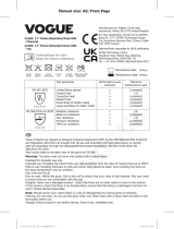 Vogue CL582 Handleiding