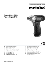 Metabo PowerMaxx SSD Handleiding