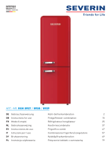 SEVERIN RGK-8927 Fridge freezer combination Handleiding