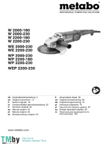 Metabo W 2000-180 Cumi 2000 Watts Angle Grinder Handleiding