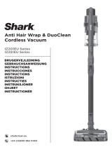 Shark IZ201EU, IZ251EU Series Anti Hair Wrap and DuoClean Cordless Vacuum Handleiding