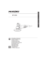 Hikoki SP 18VA Variable Speed Sander Polisher Handleiding