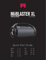 Miiego MiiBLASTER XL Gebruikershandleiding