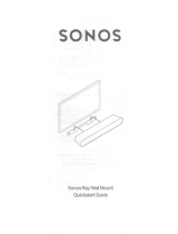 Sonos 616RAYWMBK Gebruikershandleiding