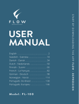 FLOW FL-100 Headset Device Gebruikershandleiding