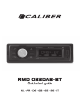 Caliber RMD-033DAB-BT Gebruikershandleiding