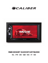Caliber RMD806BT Gebruikershandleiding