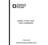 SWISS PEAK P329.361 Gebruikershandleiding