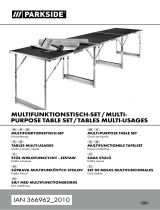 Parkside Multi-Purpose Table Set Gebruikershandleiding