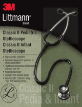 3M Littmann Classic II Pediatric, Infant Stethoscope Gebruikershandleiding