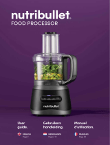 NutriBullet 7 Cup Food Processor Gebruikershandleiding