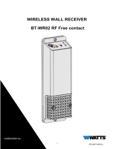 Watts BT-WR02 RF Wireless Wall Receiver Gebruikershandleiding