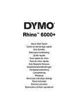 Dymo RHINO 6000+ Industrial Label Maker Gebruikershandleiding