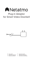 Netatmo Plug-In Adaptor for Smart Video Doorbell Gebruikershandleiding