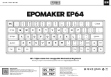EPOMAKER EP64 Gebruikershandleiding