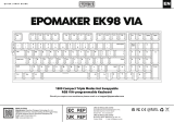 EPOMAKER EK98-1 VIA 1800 Gebruikershandleiding