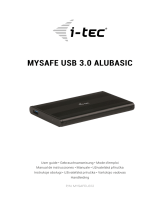 i-tec i-tec MySafe Advance 2.5 Inch USB-A Gebruikershandleiding