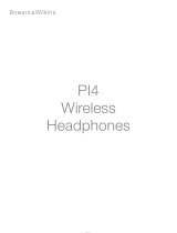 Bowers Wilkins PI4 Gebruikershandleiding