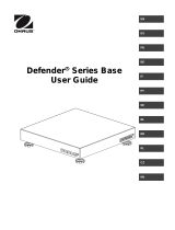 Ohaus Defender Series Gebruikershandleiding