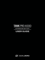 Goal Zero Tank PRO 4000 Gebruikershandleiding