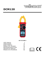 Velleman DCM120 Handleiding