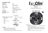 EcoDim ECO-DIM.07 WIFI Handleiding