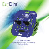 EcoDim Smart Dual Dimmer Switch Handleiding