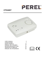Perel CTH407 NON-PROGRAMMABLE THERMOSTAT Handleiding
