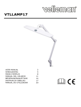 Velleman VTLLAMP17 Handleiding