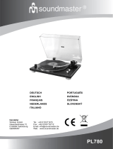 Soundmaster PL780 Handleiding
